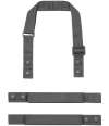 PR191 Premier Swap and Pop Customisable Apron Straps Dark Grey colour image